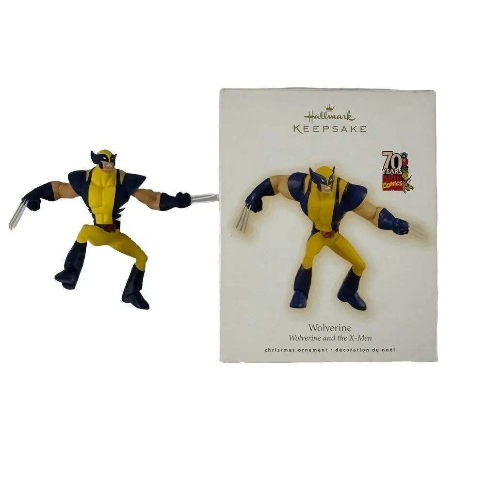 WOLVERINE X-Men Hallmark Ornament Marvel Comics 70 Year RARE 2009